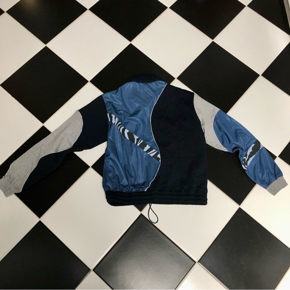 Ganni x Ahluwalia Cloudburst Colorblock Track Jacket size 42 US size 12 M-L-XL - Picture 11 of 16